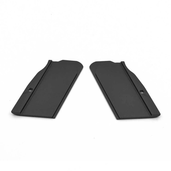 TONI SYSTEM Poignées courtes GTHC Highgrip pour grand cadre Tanfoglio, ARGENT  Chez DEVILLE ARMORY. Votre armurerie en ligne.