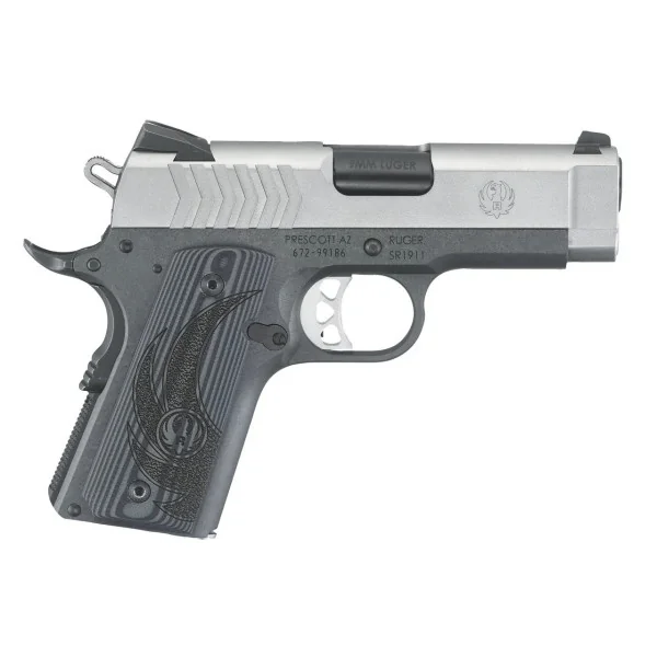 Pistolet RUGER SR1911 .45AUTO 3.6" 7+1 Inox Nitruré