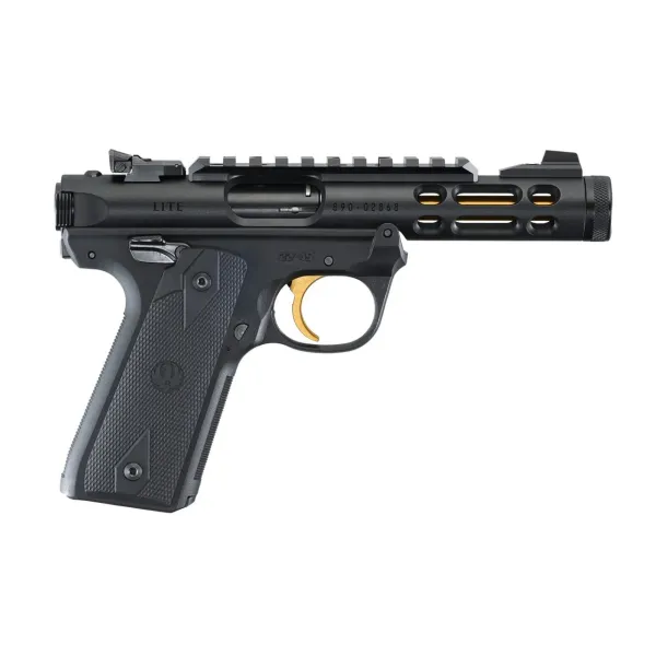 Pistolet RUGER MARK IV 22LR Anodisé Fileté