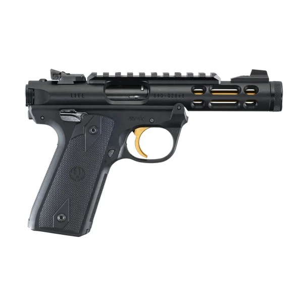 Pistolet RUGER MARK IV 22LR Anodisé Fileté