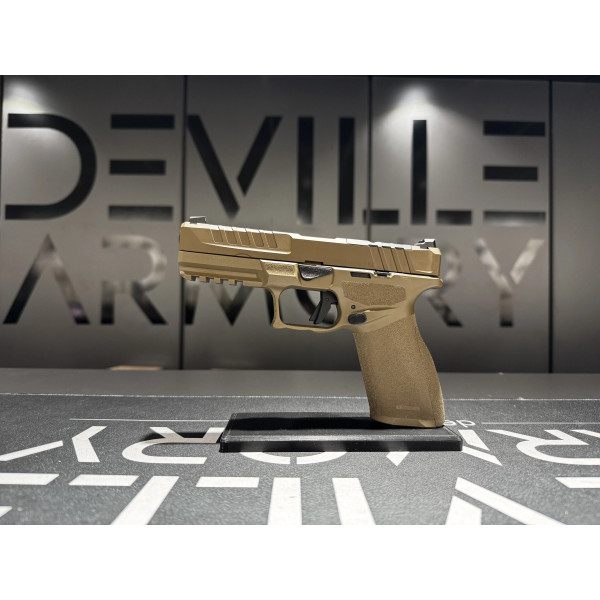 Pistolet SPRINGFIELD ECHELON 9MM FDE 4.5''  Chez DEVILLE ARMORY. Votre armurerie en ligne.