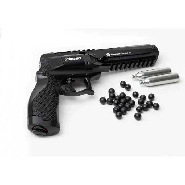 REVOLVER CO2 STOEGER XRD50 Cal. .50 12,6J + 50 billes