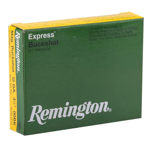 Cartouches Remington Suprême chevrotines Magnum - Cal. 12/76 ou 12/89