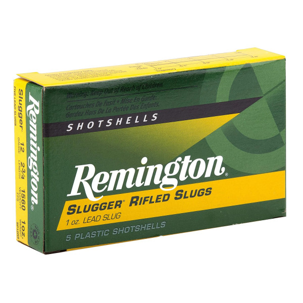 Cartouche Remington à balle slug - Cal. 12/70  Chez DEVILLE ARMORY. Votre armurerie en ligne.