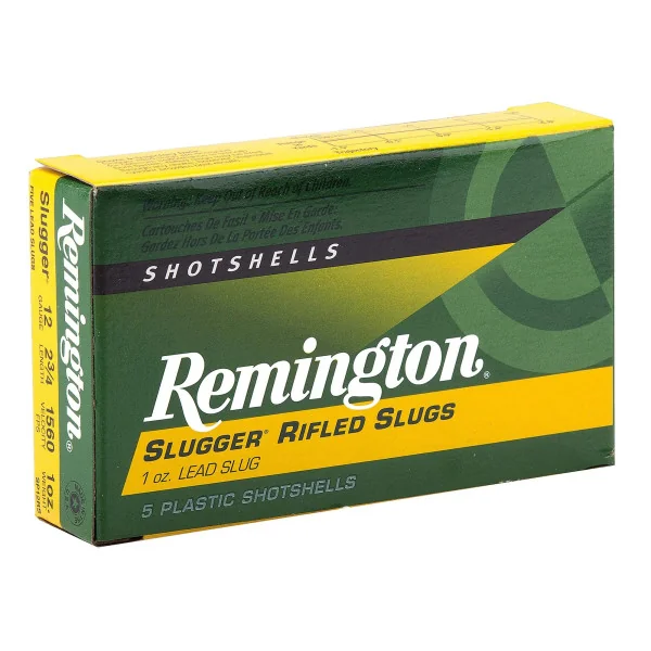 Cartouche Remington à balle slug - Cal. 12/70