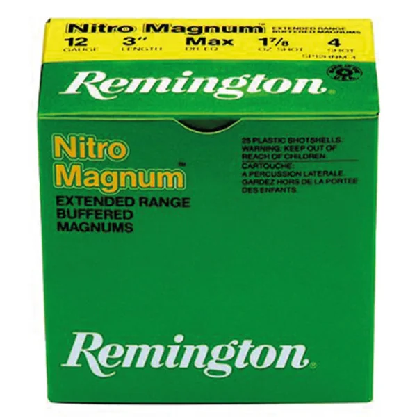 Cartouches Remington Nitro Magnum longue distance - Cal. 12/76