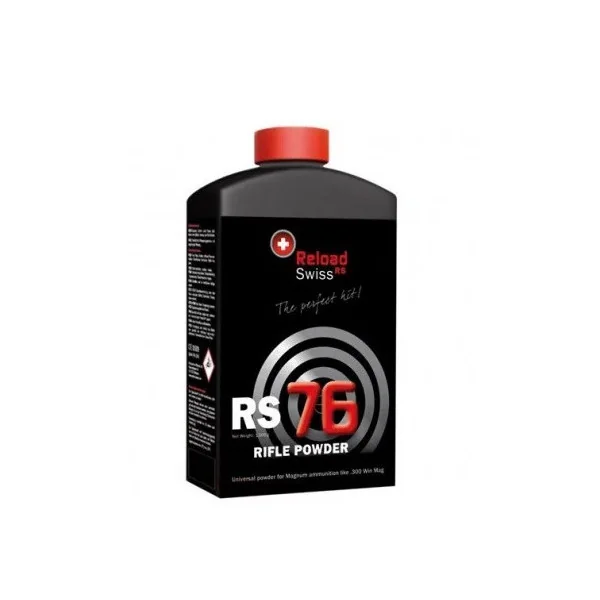 Reload Swiss RS76 POUDRE BIDON 1KG