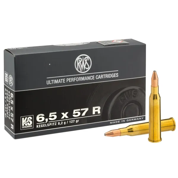 Cartouches RWS CAL 6,5 x 57R