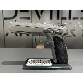 Pistolet CZ SHADOW 2 CUSTOM Cobalt 9X19  Chez DEVILLE ARMORY. Votre armurerie en ligne.
