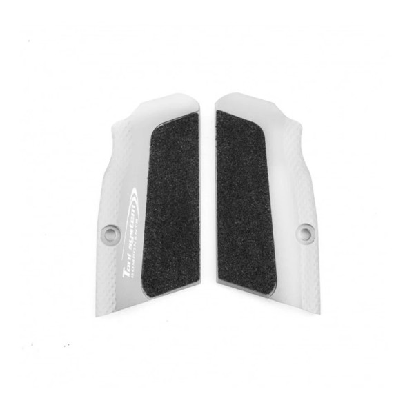 TONI SYSTEM Poignées DGTHC Highgrip Ultra Courtes pour Grand Cadre Tanfoglio, BLEU  Chez DEVILLE ARMORY. Votre armurerie en lign