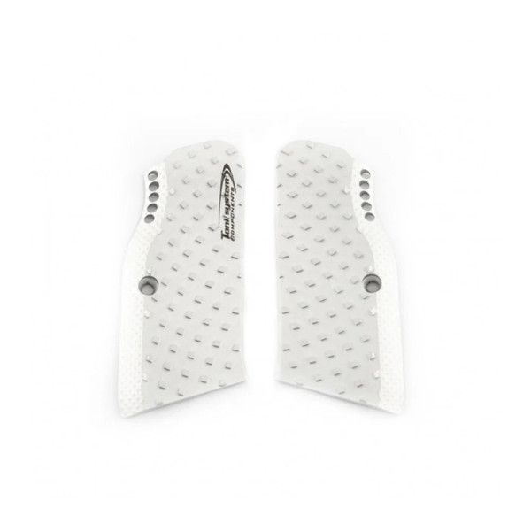 TONI SYSTEM GTSAIDPAL Briquet Vibram Poignées Longues pour Petit Cadre Tanfoglio, ARGENT  Chez DEVILLE ARMORY. Votre armurerie e