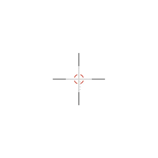 Trijicon LUNETT VCOG 1-8X28 ROUGE MOA CROSSHAIR DOT RETICLE W/THUMBSCREW MONTAGE