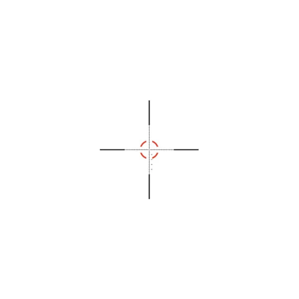 Trijicon LUNETT VCOG 1-8X28 ROUGE MOA CROSSHAIR DOT RETICLE W/THUMBSCREW MONTAGE
