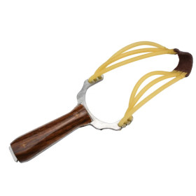 Lance-pierre aluminium/bois  Chez DEVILLE ARMORY. Votre armurerie en ligne.