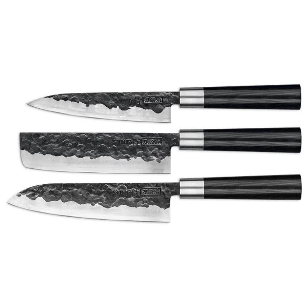 BLACKSMITH Coffret 3 couteaux