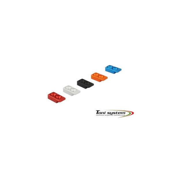 TONI SYSTEM PMPG4 Bouton de déverrouillage de chargeur surdimensionné pour GLOCK Gen4, ARGENT  Chez DEVILLE ARMORY. Votre armure