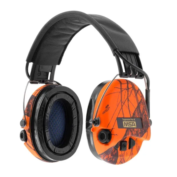 Sordin Casque MSA SUPREME PRO X Camo Orange
