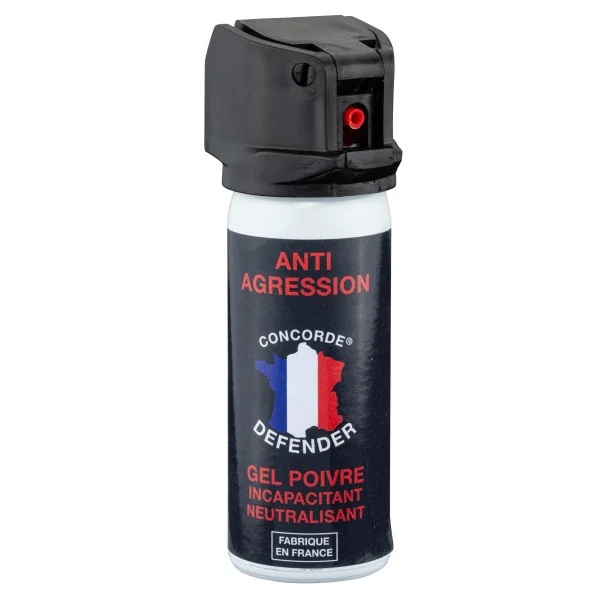 Concorde Defender Aérosol GEL POIVRE ANTI-AGRESSION - 50 ml