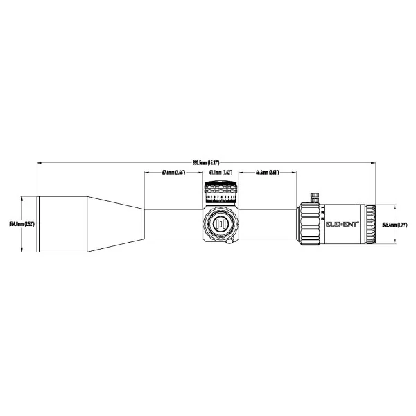 Element Optics Titan 5-25x56 FFP ARP-2D