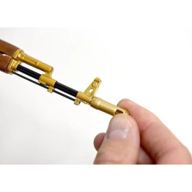 Miniature Goatguns Mini AK47 Gold  Chez DEVILLE ARMORY. Votre armurerie en ligne.