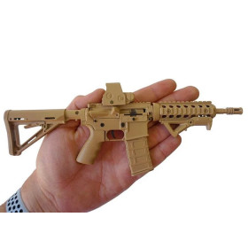Miniature Goatguns Mini AR15 Coyote  Chez DEVILLE ARMORY. Votre armurerie en ligne.