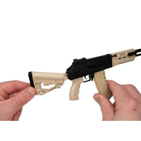 Miniature Goatguns AK12 FDE  Chez DEVILLE ARMORY. Votre armurerie en ligne.