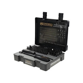 Jeu de tournevis Wheeler Professionnel 100 pièces  Chez DEVILLE ARMORY. Votre armurerie en ligne.