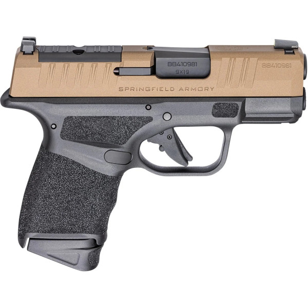 Pistolet SPRINGFIELD Hellcat 9x19 Bronze 3''  Chez DEVILLE ARMORY. Votre armurerie en ligne.