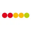 Truglo Set de 5 fibres optique fluo monocolore assorties