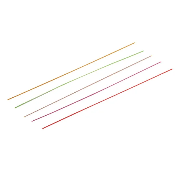 Truglo Set de 5 fibres optique fluo monocolore assorties