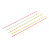 Set de 5 fibres optique fluo monocolore assorties  Chez DEVILLE ARMORY. Votre armurerie en ligne.