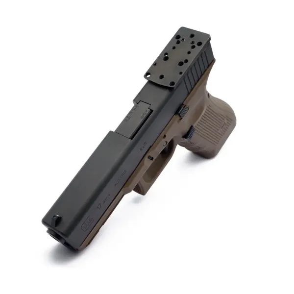 TONI SYSTEM OPXGL Base Point Rouge Aluminium pour GLOCK G17
