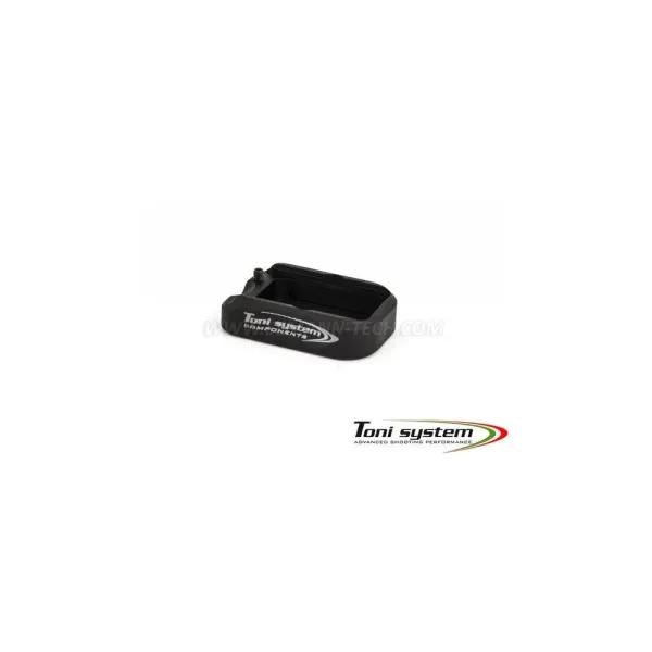 Toni System PAD1GL19X Talon de chargeur +1 pour Glock 19x Bleu