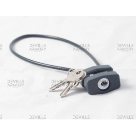 Verrou armes avec câble à clef - Franzen  Chez DEVILLE ARMORY. Votre armurerie en ligne.