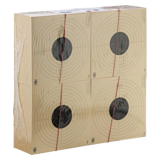 1000 cartons-cibles 17 x 17 cm