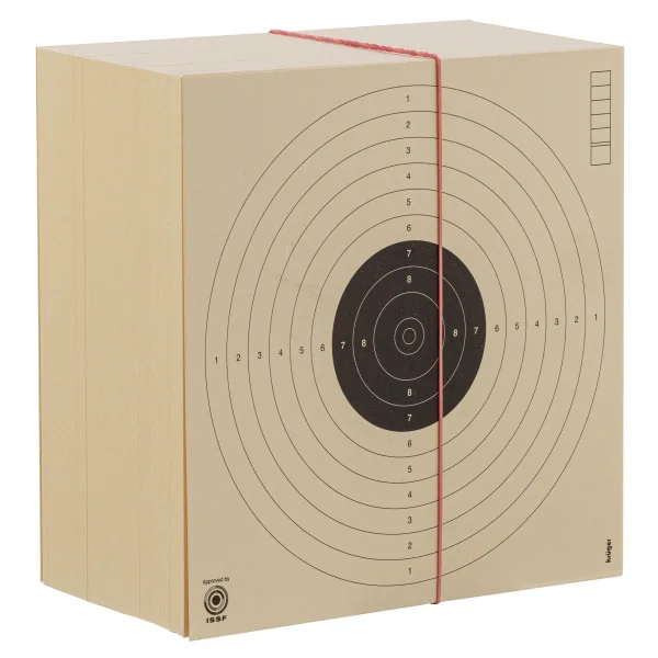 1000 cartons-cibles 17 x 17 cm