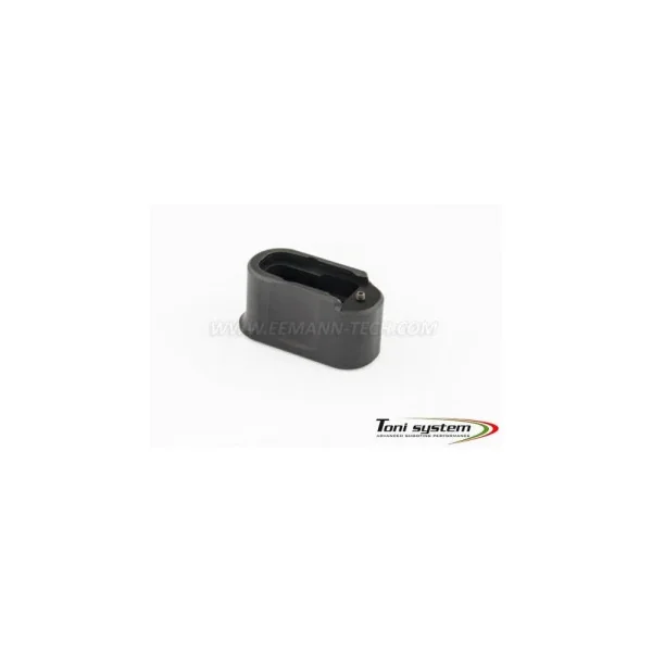 TONI SYSTEM Talon de chargeur +2 pour Glock 43 - Rouge