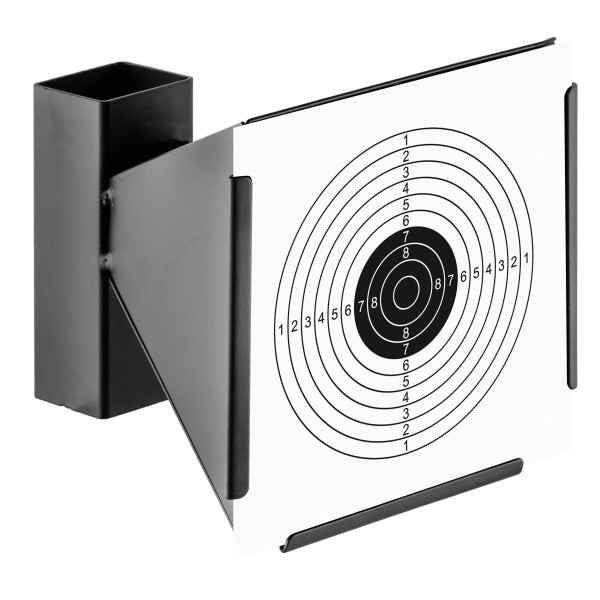 Porte cible conique 14 x 14 cm en acier  Chez DEVILLE ARMORY. Votre armurerie en ligne.