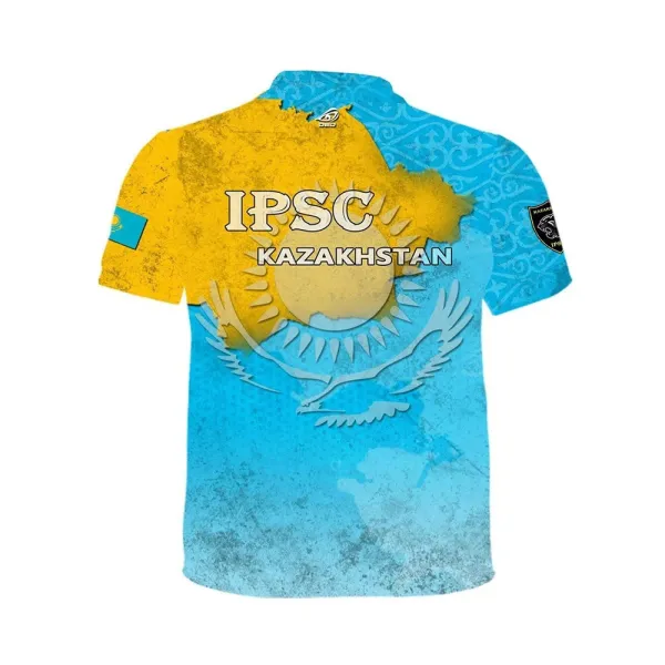 DED IPSC Kazakhstan T-shirt - taille 3XL