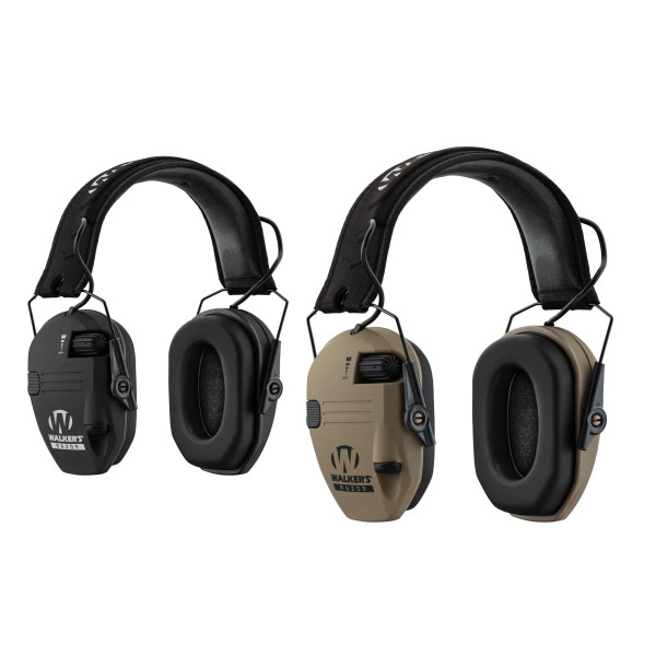 Casques Walker's Razor 2 Noir  Chez DEVILLE ARMORY. Votre armurerie en ligne.