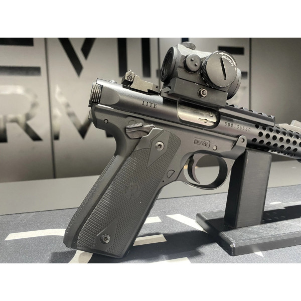 Occasion Ruger Mark4 Lite 22Lr + Point rouge Aimpoint  Chez DEVILLE ARMORY. Votre armurerie en ligne.