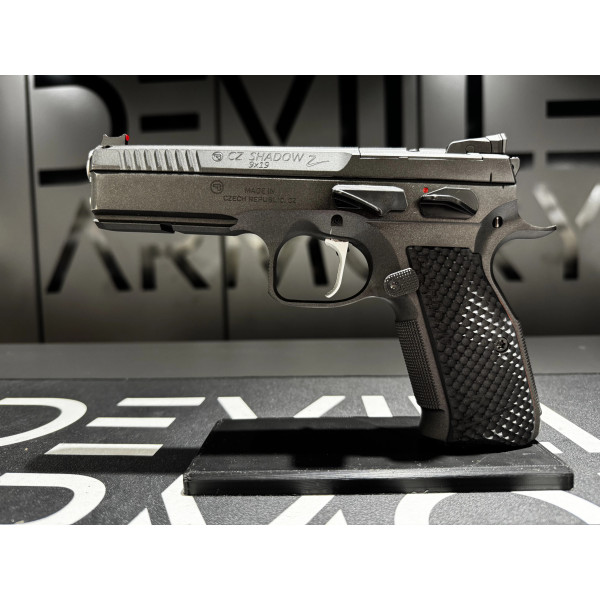 OCCASION PISTOLET CZ SHADOW2 OR CUSTOM BARREL BUSHING  Chez DEVILLE ARMORY. Votre armurerie en ligne.