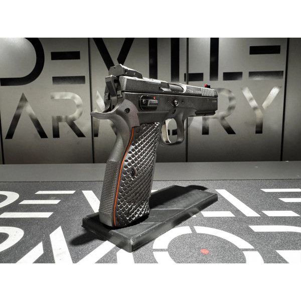 OCCASION PISTOLET CZ SHADOW2 OR CUSTOM BARREL BUSHING  Chez DEVILLE ARMORY. Votre armurerie en ligne.