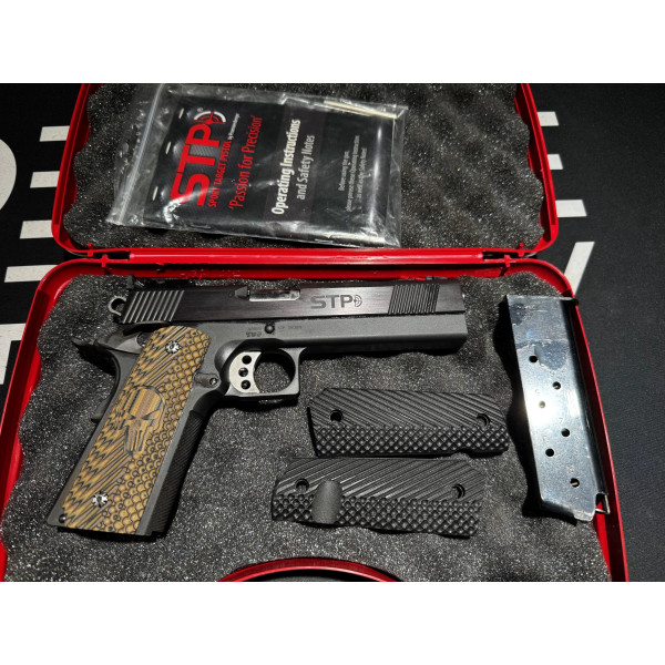 OCCASION PISTOLET STP RM45  Chez DEVILLE ARMORY. Votre armurerie en ligne.