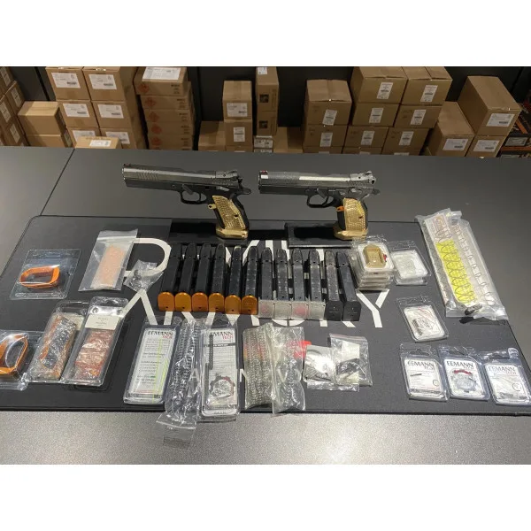 Occasion lot de 2 CZ75 TS Orange 40S&W