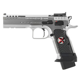 Pistolet TANFOGLIO XTREME LIMITED CUSTOM CHROME OR 9X19  Chez DEVILLE ARMORY. Votre armurerie en ligne.