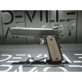 Pistolet TISAS ZIG M 1911 Noir CAL 45 ACP  Chez DEVILLE ARMORY. Votre armurerie en ligne.