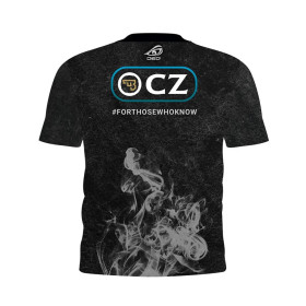 T-shirt DED CZ Shadow 2 Smoke - Noir, taille : 5XL, Nom personnalisé : No Name, Type de vêtements : Femme  Chez DEVILLE ARMORY. 