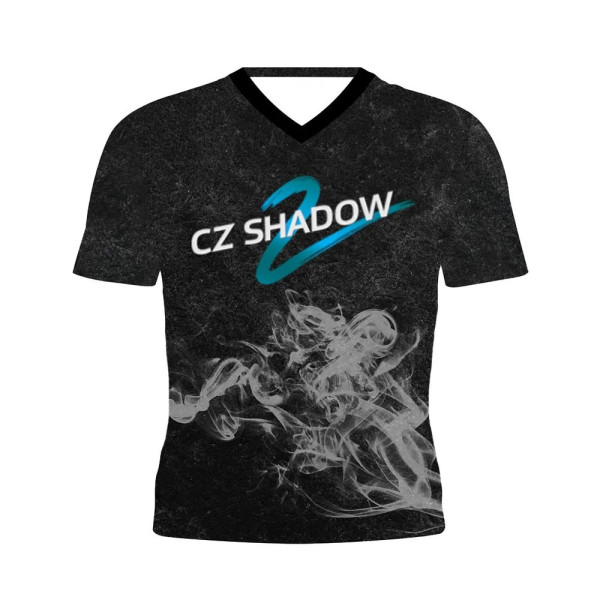 T-shirt DED CZ Shadow 2 Smoke - Noir, taille : 5XL, Nom personnalisé : No Name, Type de vêtements : Femme  Chez DEVILLE ARMORY. 