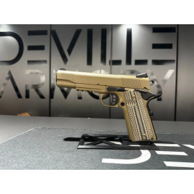 Pistolet TISAS ZIG PC 1911 FDE CAL 45 ACP 8+1CPS  Chez DEVILLE ARMORY. Votre armurerie en ligne.